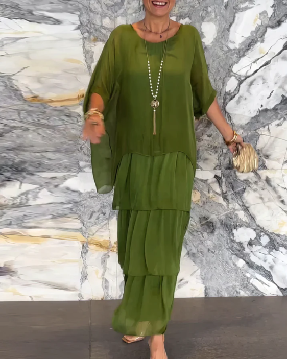 Boni - Elegant Flowing Maxi Dress