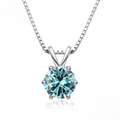 Elegant Solitaire Ring with Moissanite
