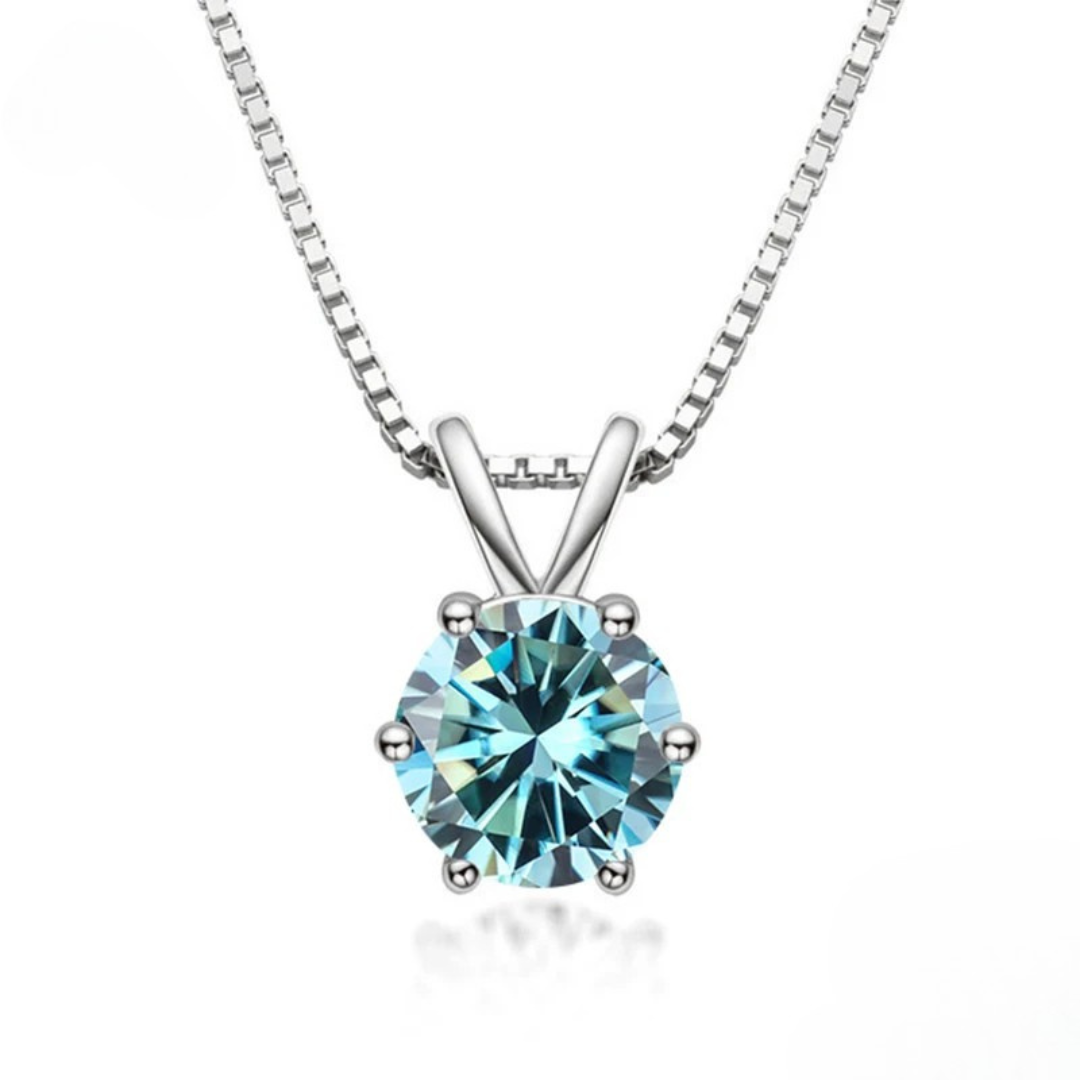 Elegant Solitaire Ring with Moissanite