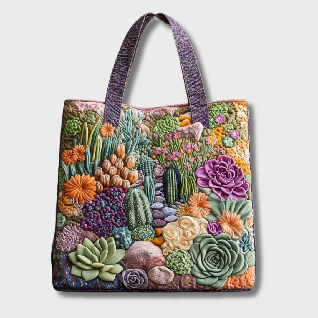 Kinsley | Soft Handmade Bag with Stitching