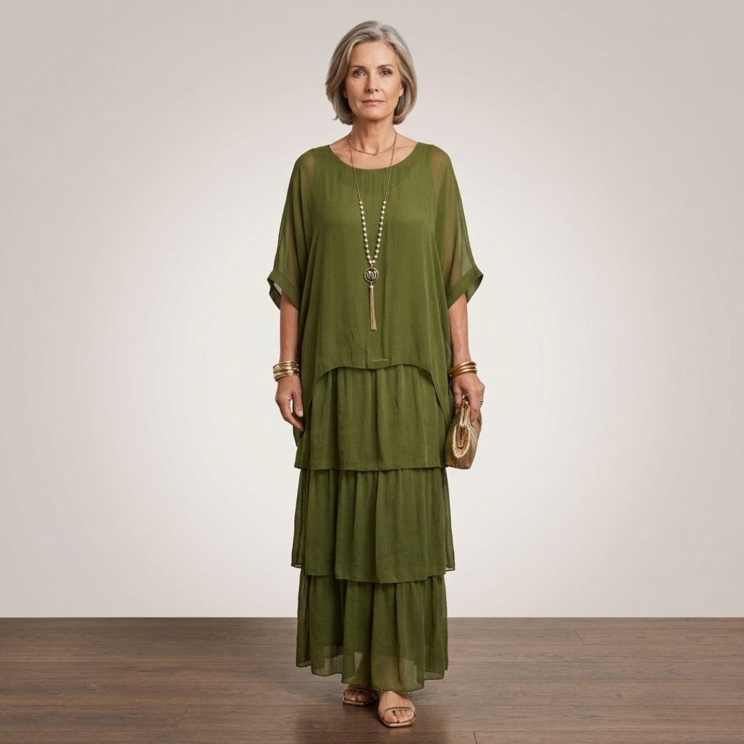 Boni - Elegant Flowing Maxi Dress