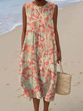 Bat' | Floral Midi Dress