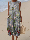 Kara | Midi Floral Dress