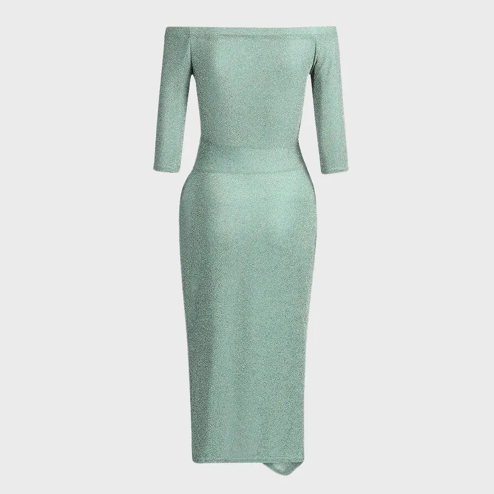 Sophia | Women's Dress with Stunning Glossy Finish