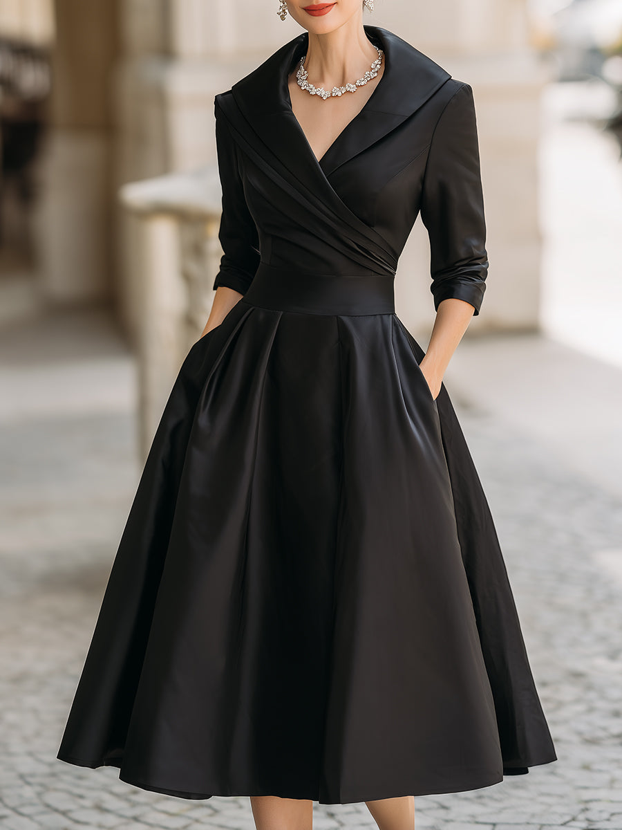 Claudina | Elegant Midi Dress