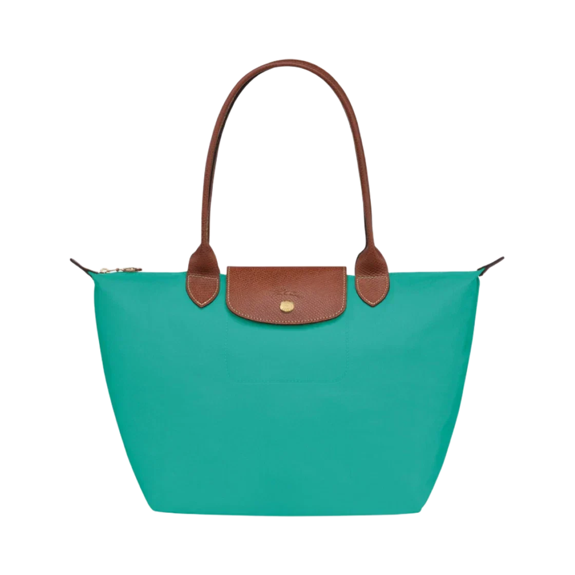 Longchamp - Large Le Pliage Bag, Turquoise