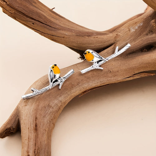 Animation Bird Earrings