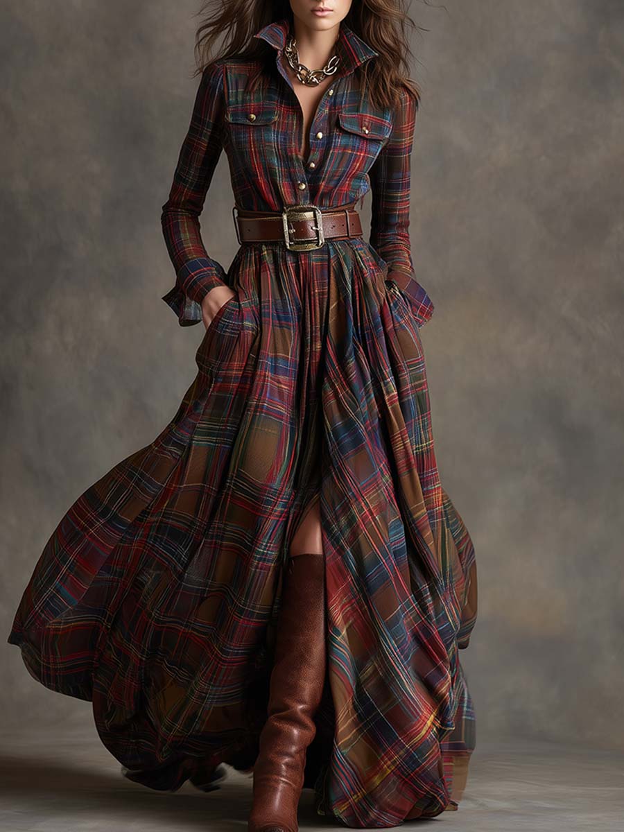 Scarlett | Shirt Dress with Belt