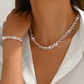 Crystal Fish-Shaped Set