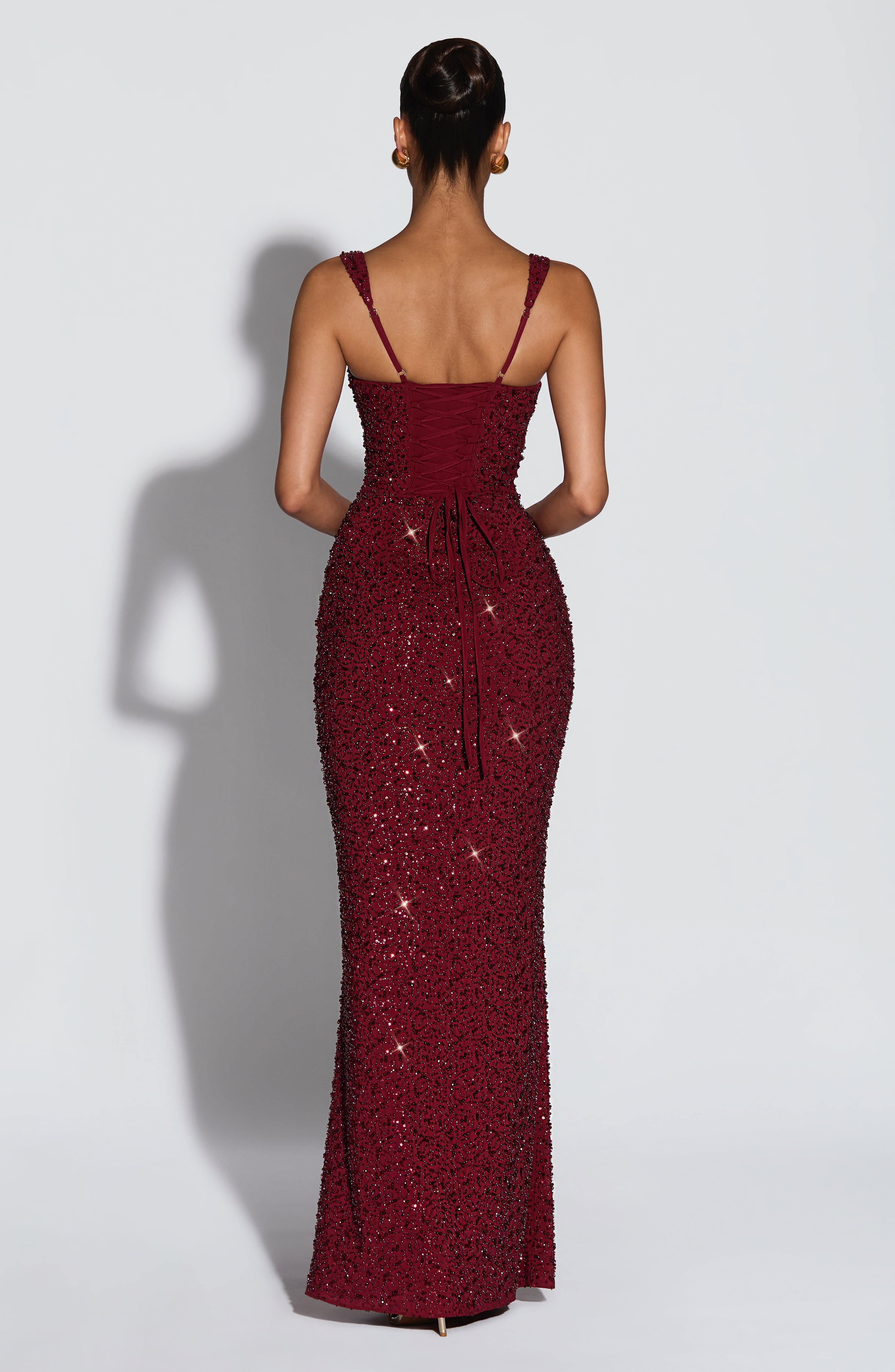 ROSALIND | Maxi Dress with Square Cut