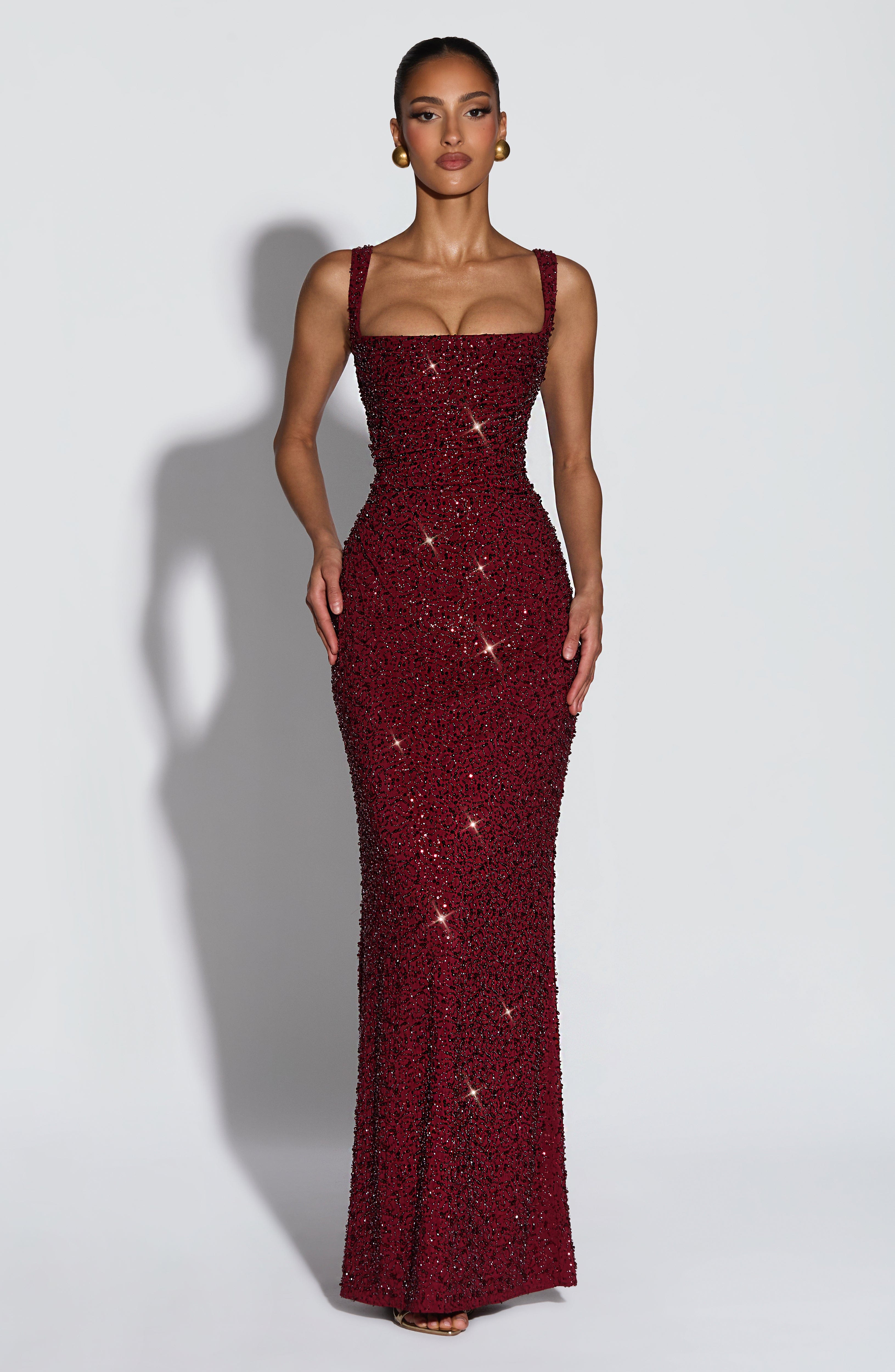ROSALIND | Maxi Dress with Square Cut