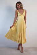 QUEEN | Elegant Maxi Dress with Soft Draping