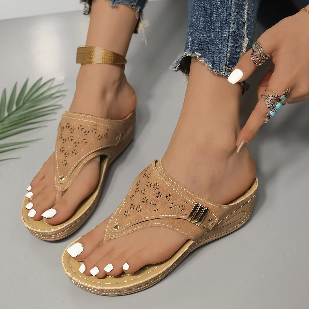 Archila | Supportive Sandals with Heel