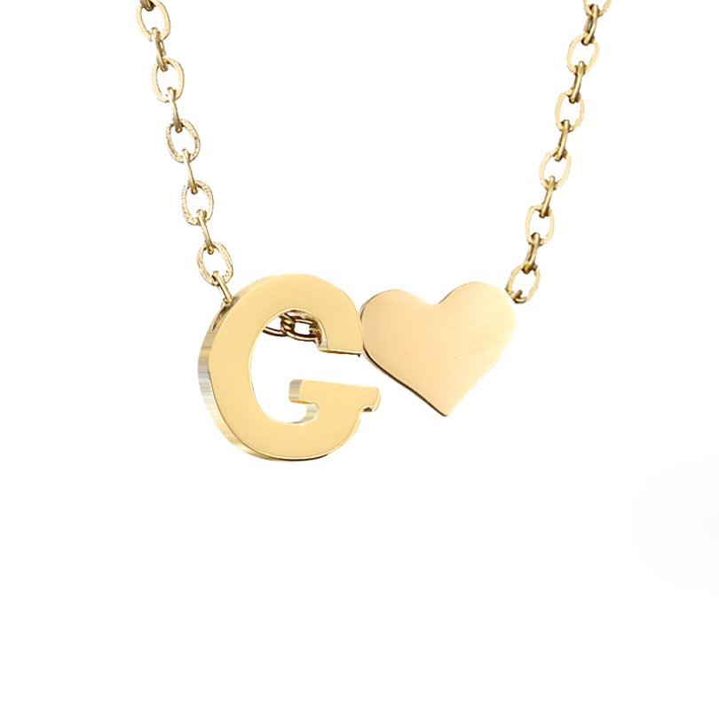 Timeless Head Bracelet with Heart-Shaped Pendant