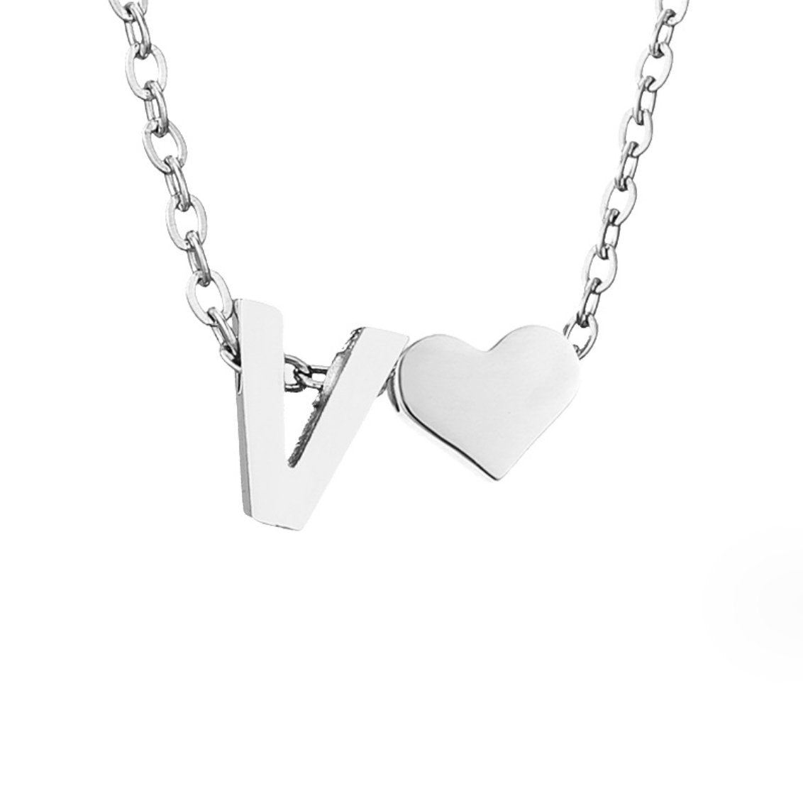 Timeless Head Bracelet with Heart-Shaped Pendant