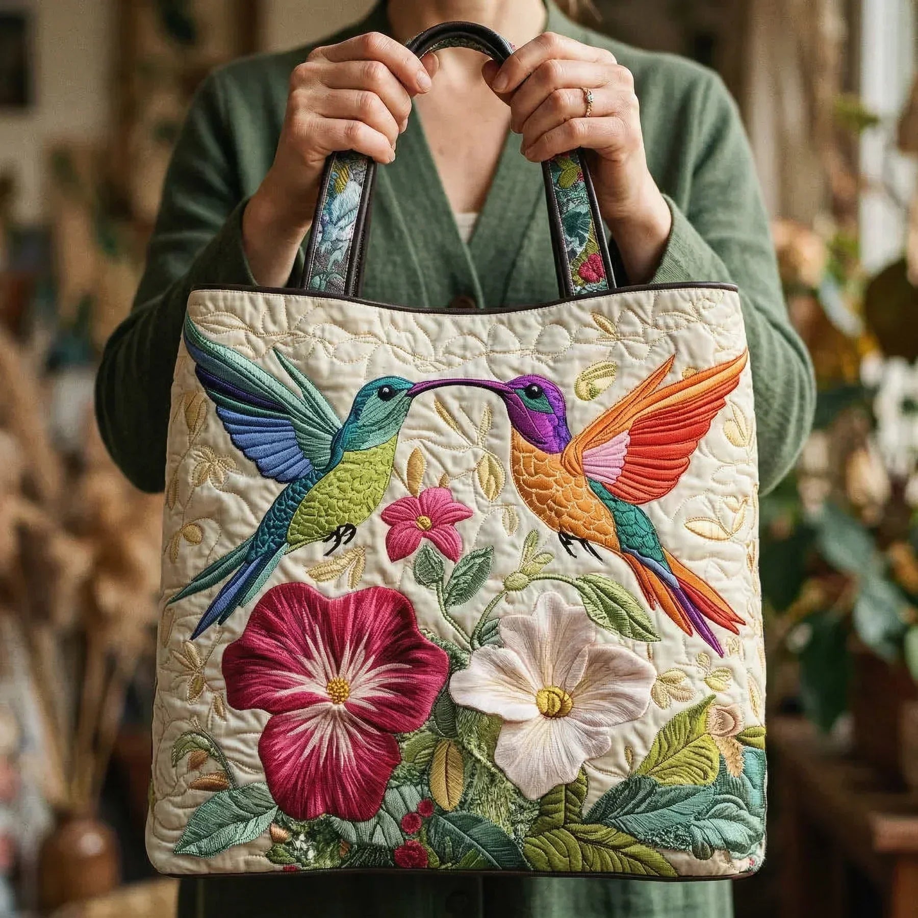 Nadia | Soft and Padded Handcrafted Bag