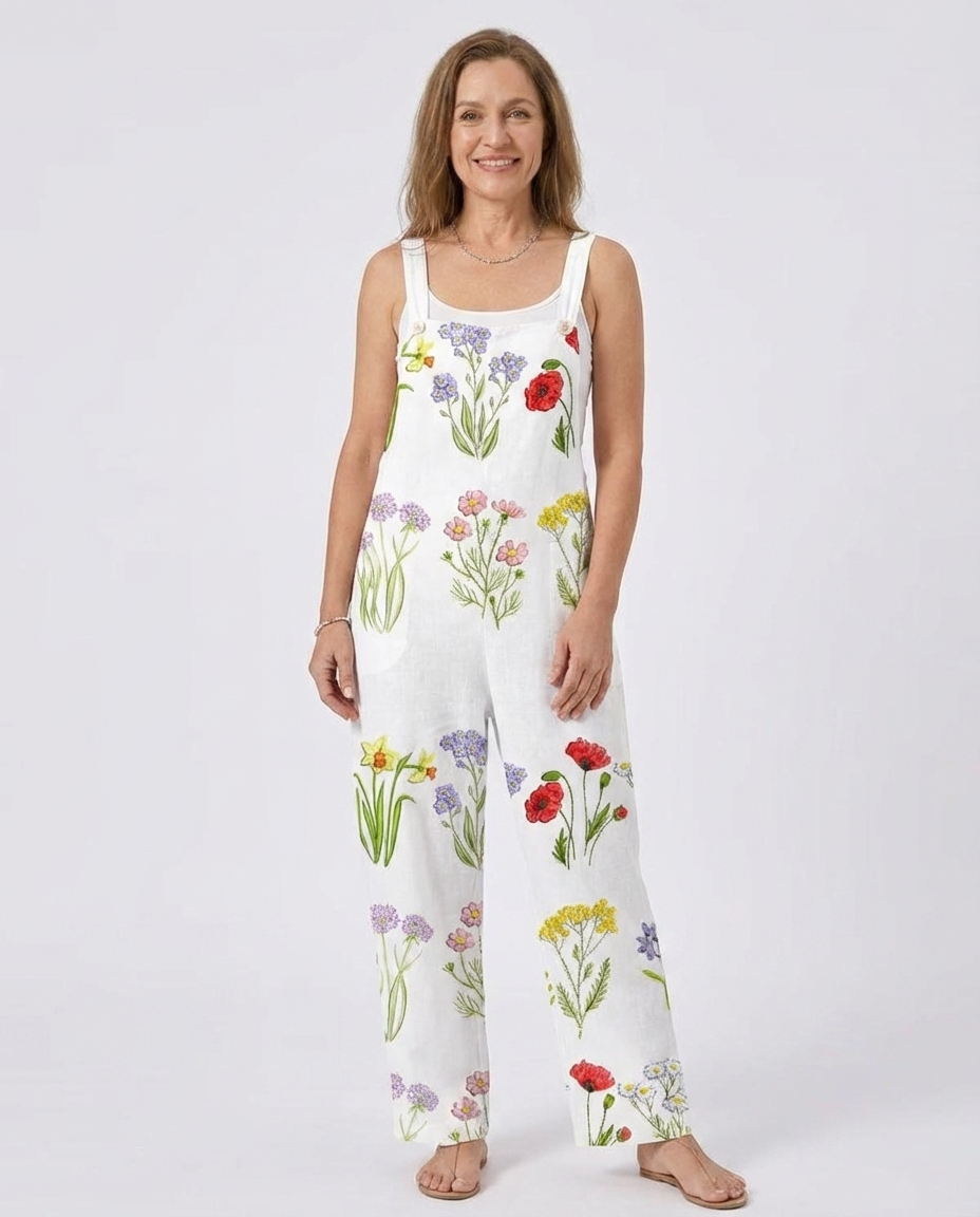 Leoris™ | Printed Comfort Jumpsuit