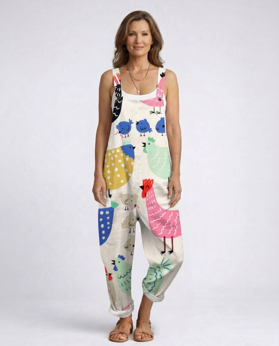 Miersa™ | Printed Comfort Jumpsuit