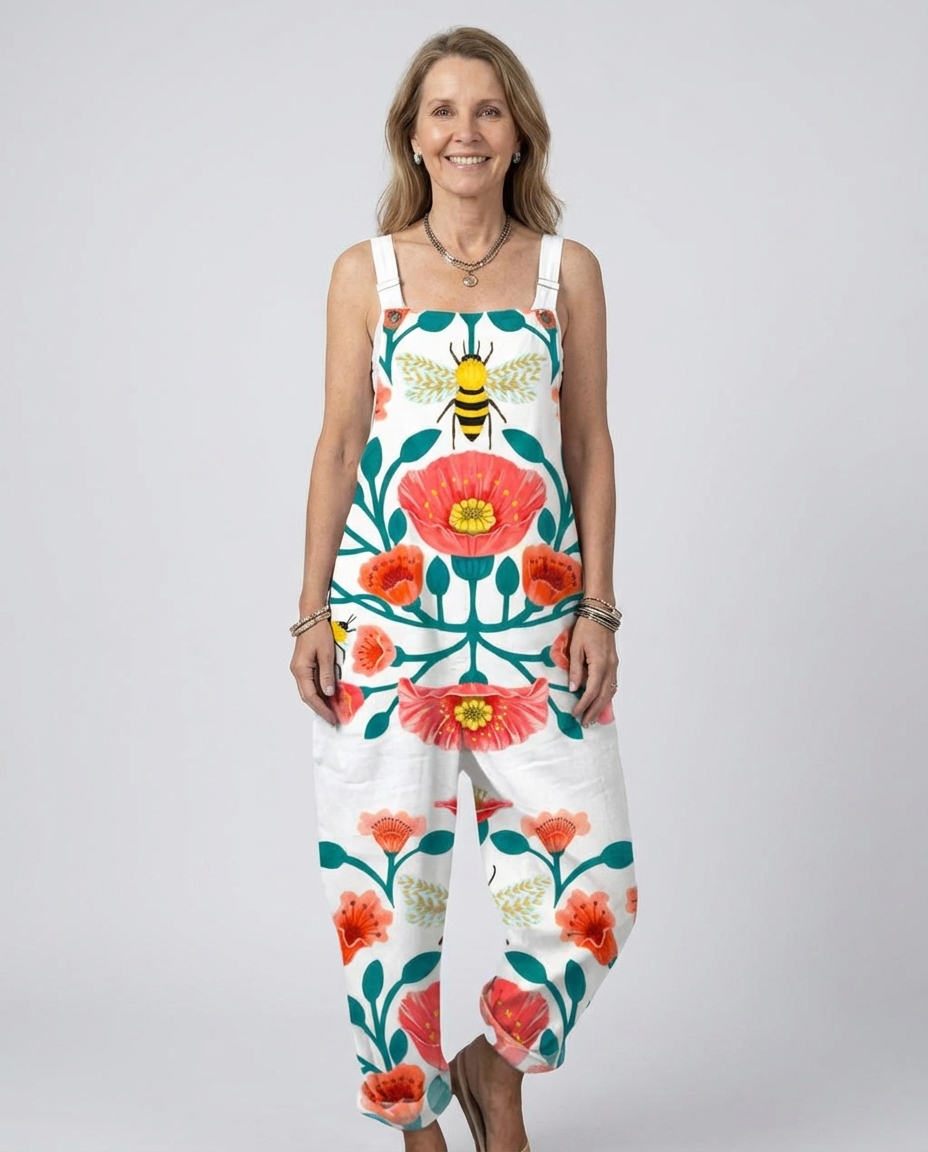 Quibira™ | Comfortable Printed Jumpsuit