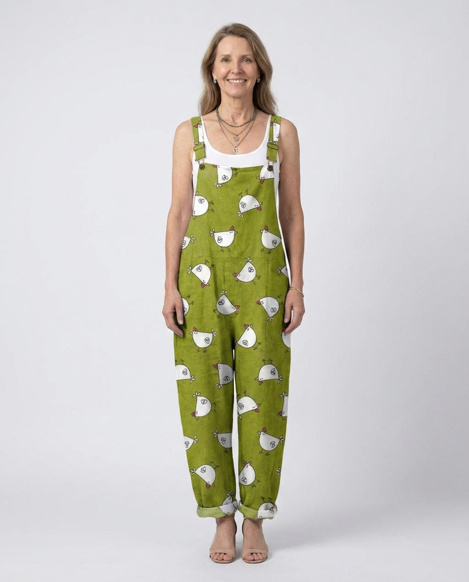 Kaleira™ | Printed Cozy Jumpsuit