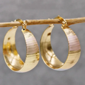 Luxurious and Refined Gold Earrings