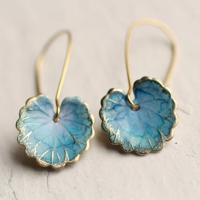 Vintage Blue Earrings