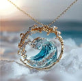 Pendant with "Ocean's Promise" Charm
