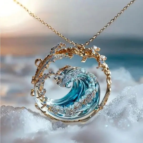 Pendant with "Ocean's Promise" Charm