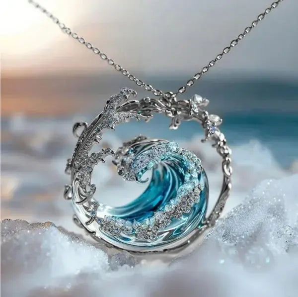 Pendant with "Ocean's Promise" Charm