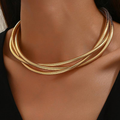 Vintage Layered Gold Earrings