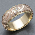 Antique Pink Gold Ring