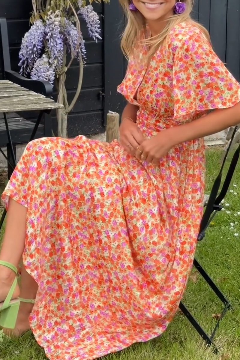 Poland - Long Floral Dress