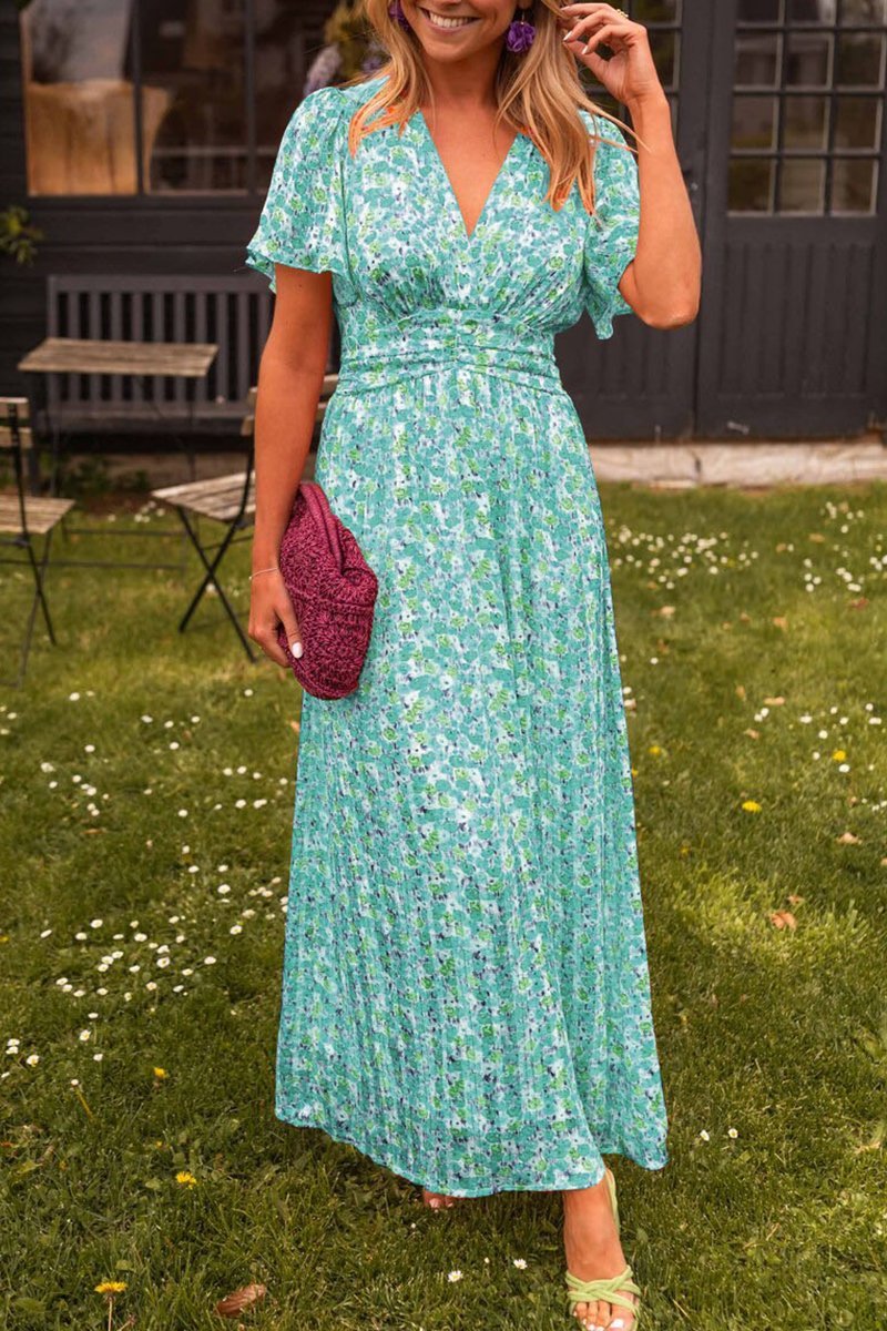 Poland - Long Floral Dress