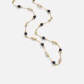 Layered collar with stones