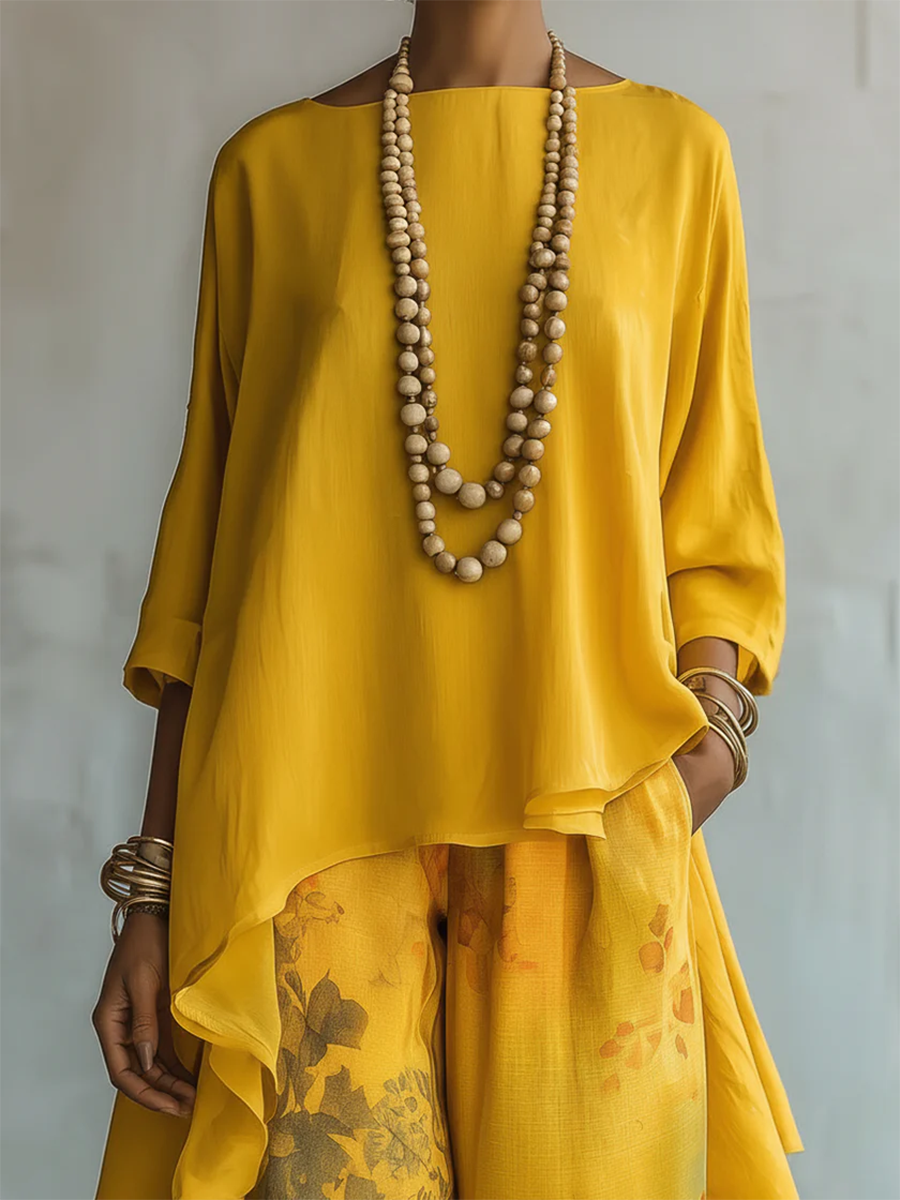 Fiorella - Boho Suit with Sunny Charm