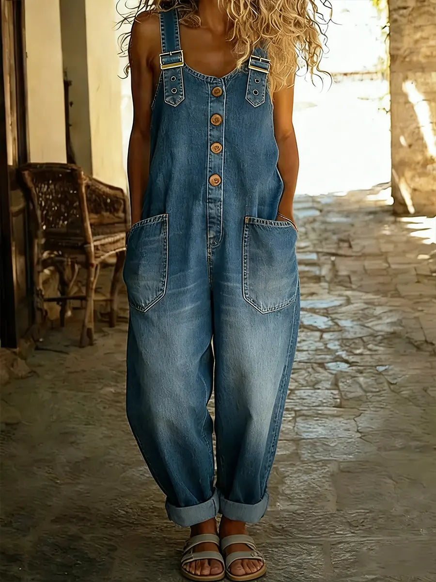 Norburgia™ | Casual Denim Jumpsuit