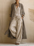 Bohama™ | 3-Piece Set of Cotton and Linen Fabric