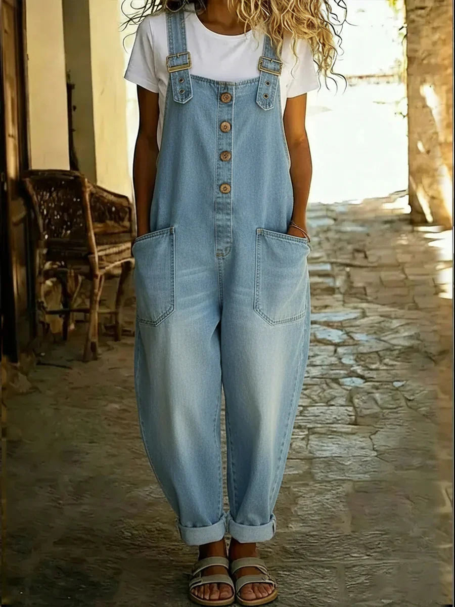 Norburgia™ | Casual Denim Jumpsuit