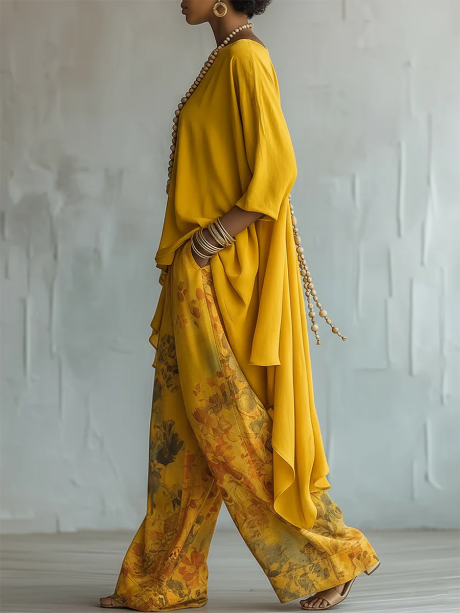 Fiorella - Boho Suit with Sunny Charm
