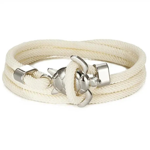 Handmade Sea Turtle Leather Bracelet