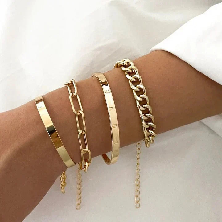 Allan Mercer Bracelet in White Gold